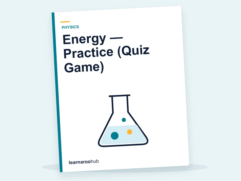 Energy — Practice (Quiz Game) — quiz cover