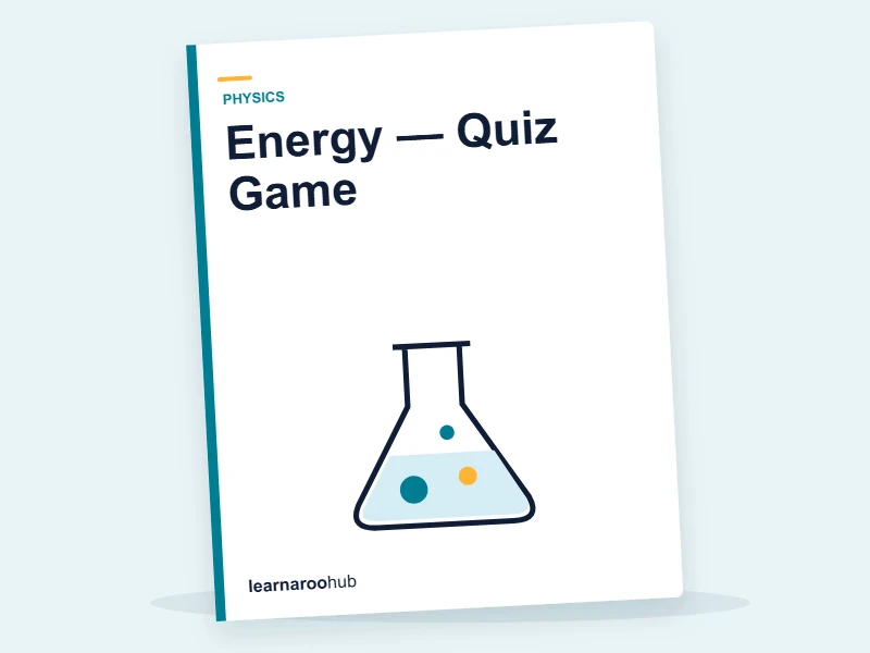 Energy — Quiz Game — quiz cover