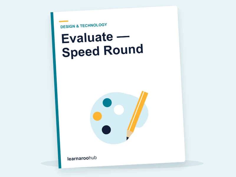 Evaluate — Speed Round — quiz cover