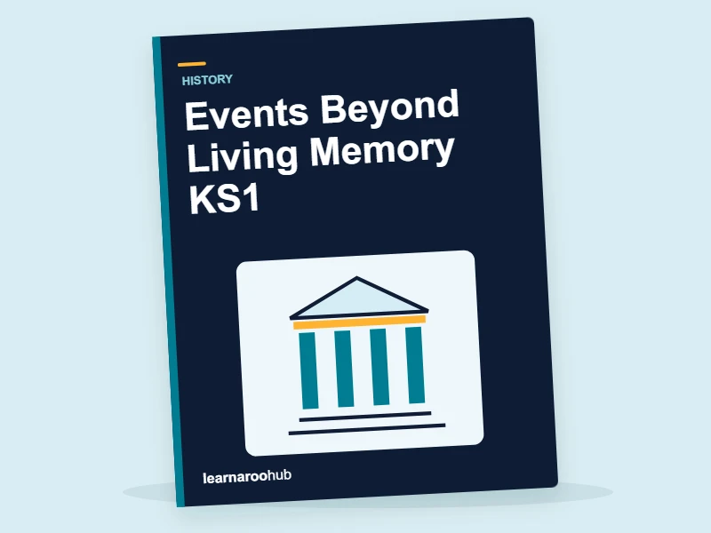 Events Beyond Living Memory KS1 — activity book cover