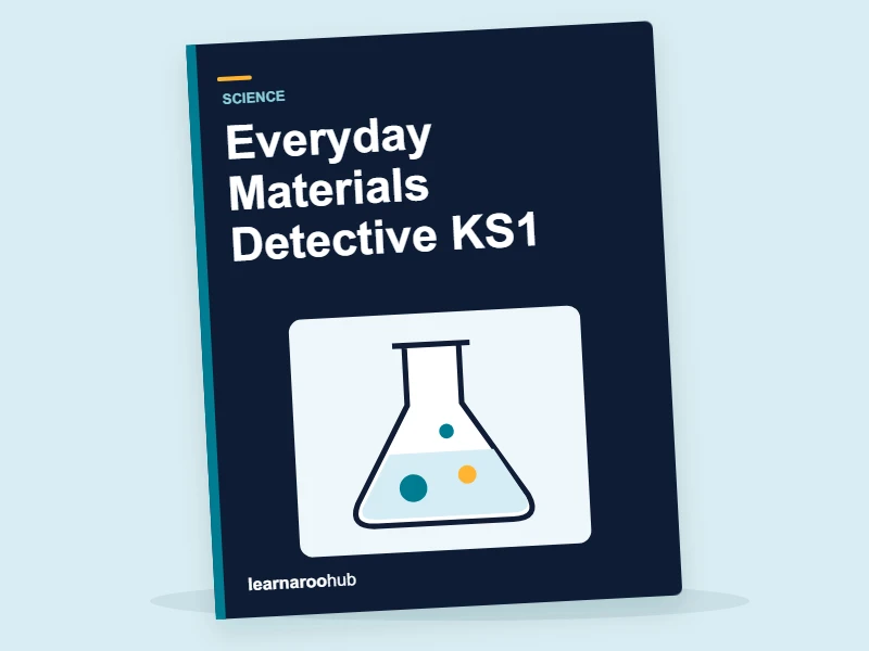 Everyday Materials Detective KS1 — activity book cover
