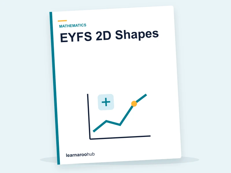 EYFS 2D Shapes — printable / pdf cover
