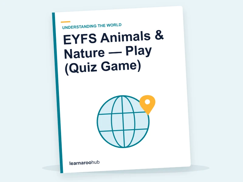 EYFS Animals & Nature — Play (Quiz Game) — quiz cover