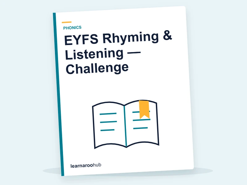EYFS Rhyming & Listening — Challenge — quiz cover