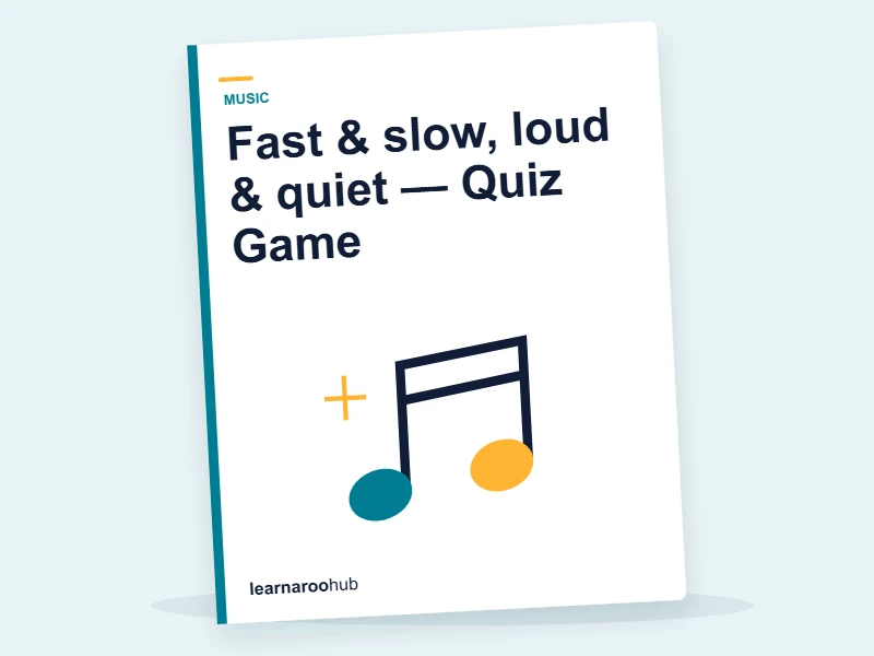 Fast & slow, loud & quiet — Quiz Game — quiz cover