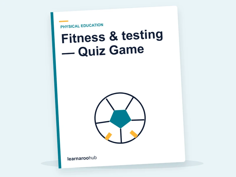 Fitness & testing — Quiz Game — quiz cover