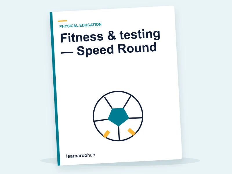 Fitness & testing — Speed Round — quiz cover