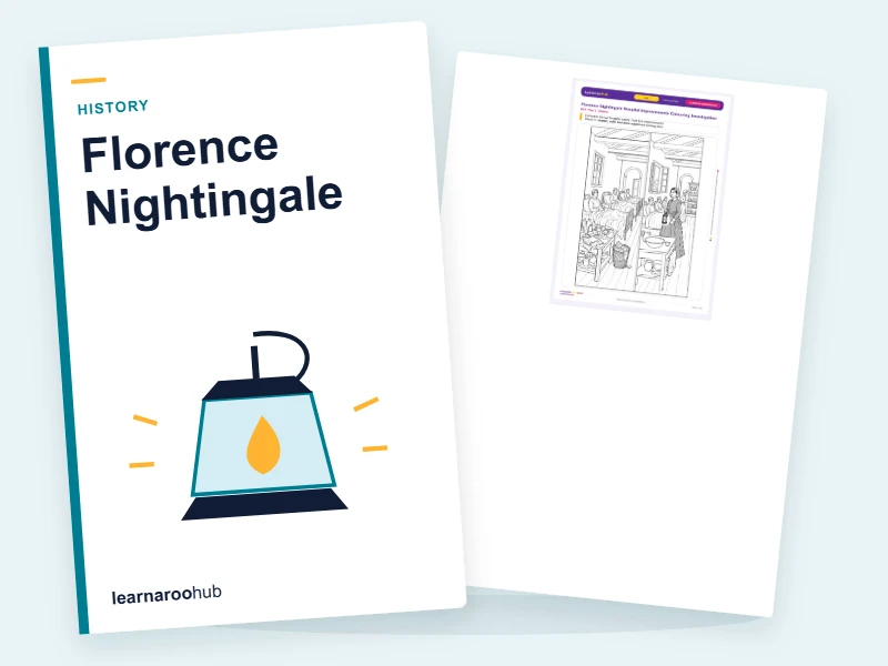 Florence Nightingale Hospital Improvements Colouring Investigation — colouring sheets cover