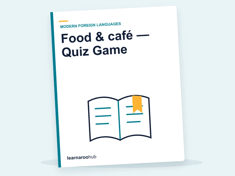 Food & café — Quiz Game — quiz cover