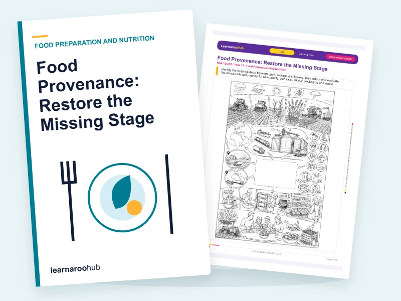 Food Provenance: Restore the Missing Stage