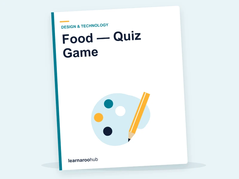 Food — Quiz Game — quiz cover