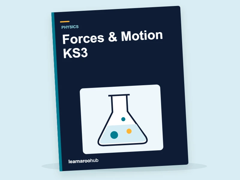 Forces & Motion KS3 — activity book cover
