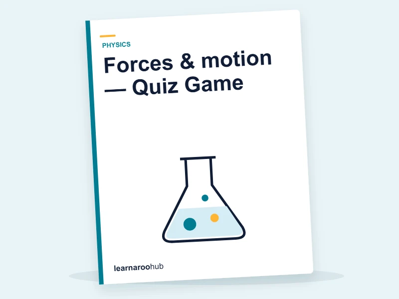 Forces & motion — Quiz Game — quiz cover