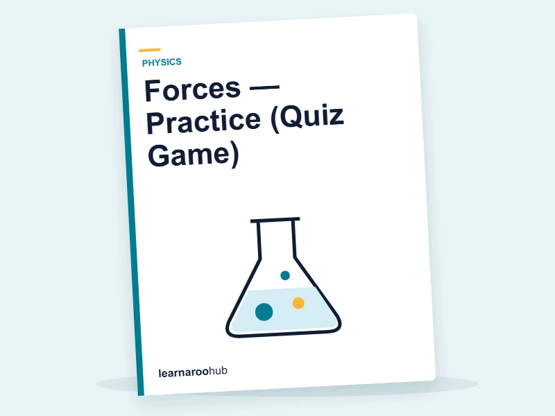 Forces — Practice (Quiz Game) — quiz cover