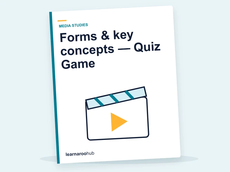 Forms & key concepts — Quiz Game — quiz cover