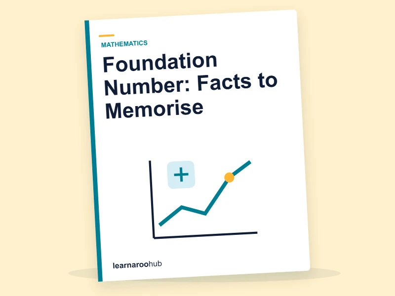 Foundation Number: Facts to Memorise — flashcard deck cover