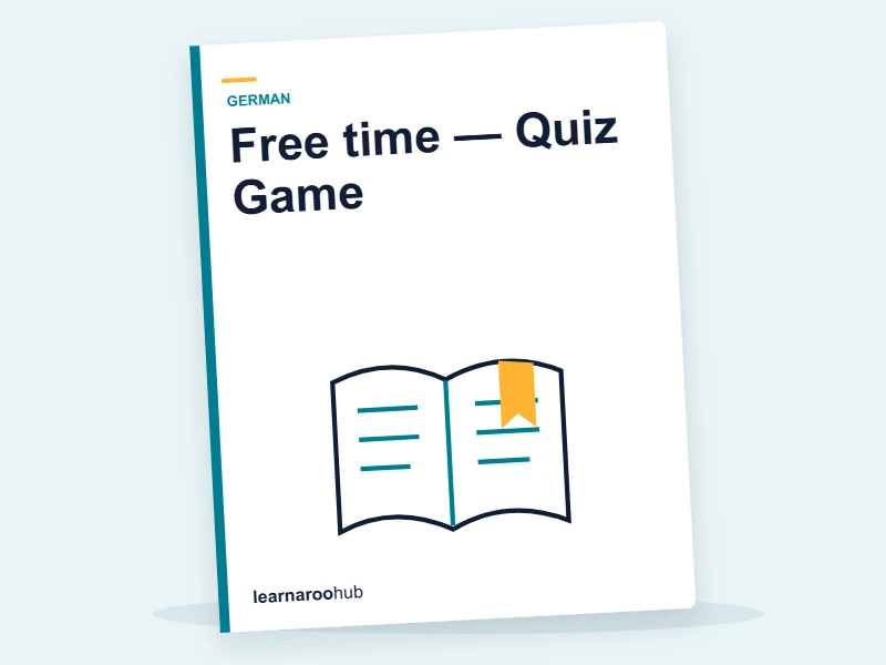 Free time — Quiz Game — quiz cover