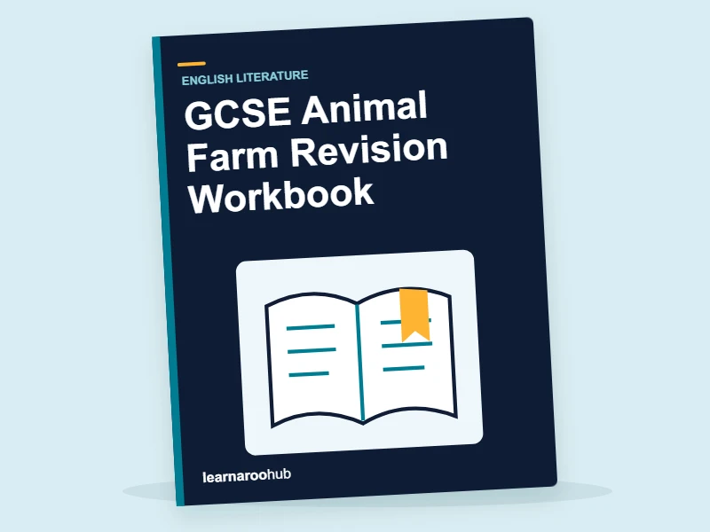 GCSE Animal Farm Revision Workbook — activity book cover
