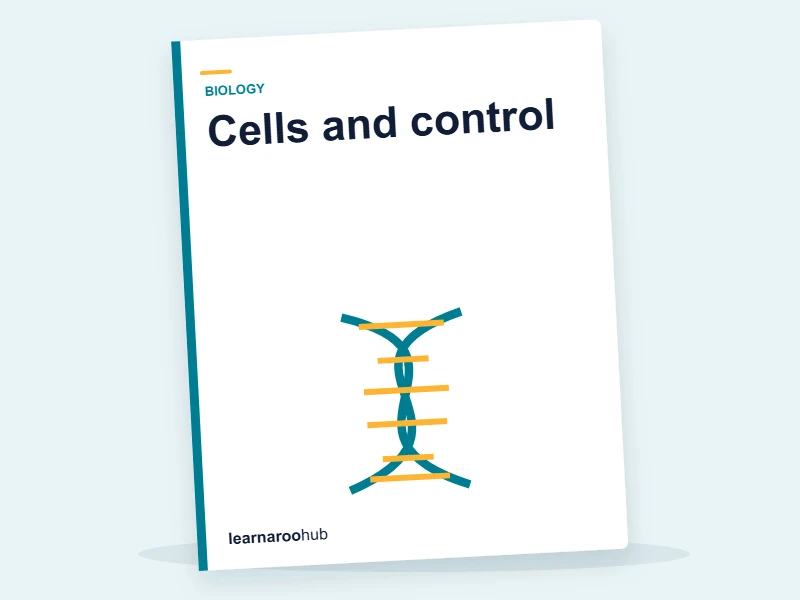 GCSE Biology (Edexcel) — Module 2: Cells and control — e-learning module cover