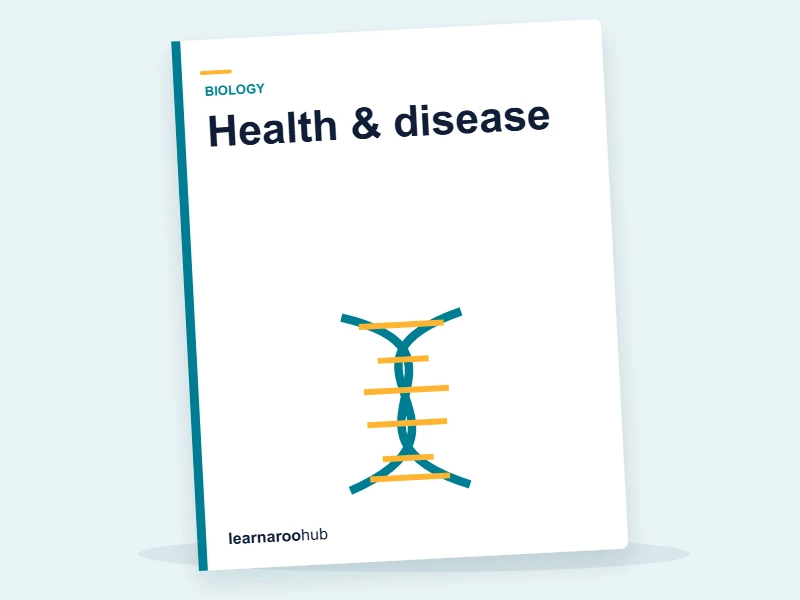 GCSE Biology (Edexcel) — Module 5: Health & disease — e-learning module cover
