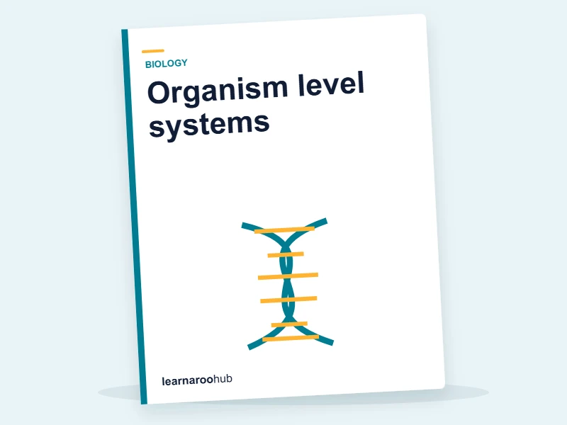 GCSE Biology (OCR) — Module 3: Organism level systems — e-learning module cover