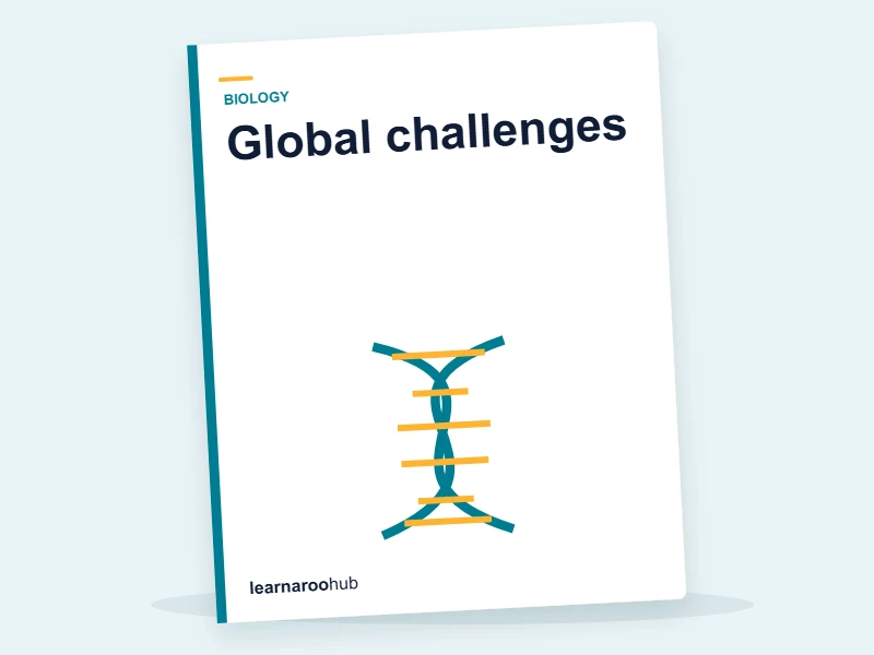 GCSE Biology (OCR) — Module 6: Global challenges — e-learning module cover