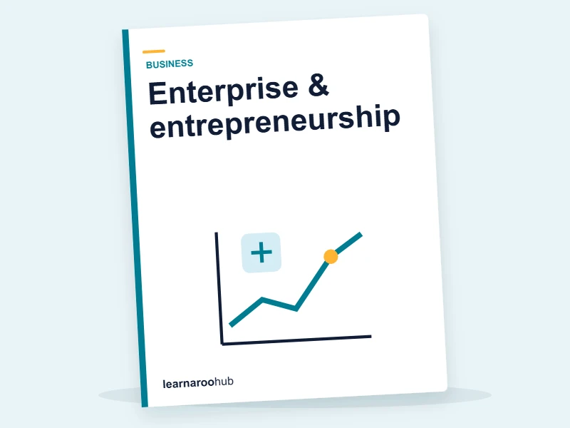 GCSE Business — Module 1: Enterprise & entrepreneurship — e-learning module cover
