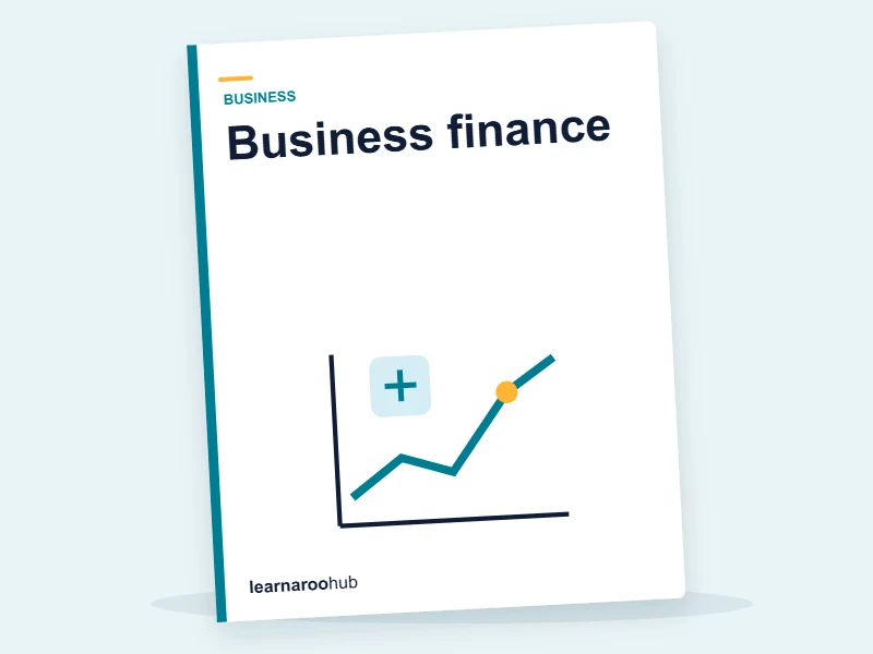 GCSE Business — Module 4: Business finance — e-learning module cover