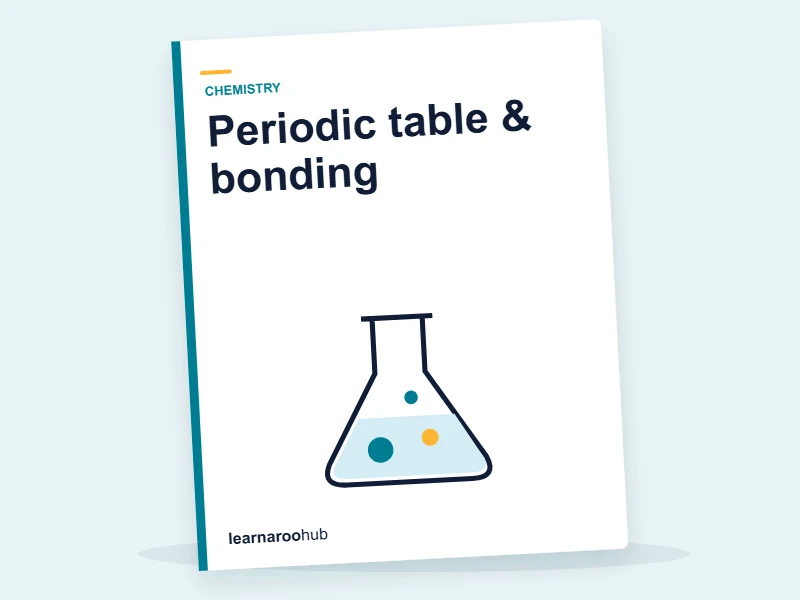 GCSE Chemistry (Edexcel) — Module 3: Periodic table & bonding — e-learning module cover
