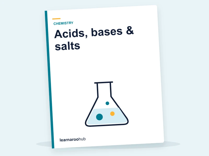GCSE Chemistry (Edexcel) — Module 4: Acids, bases & salts — e-learning module cover