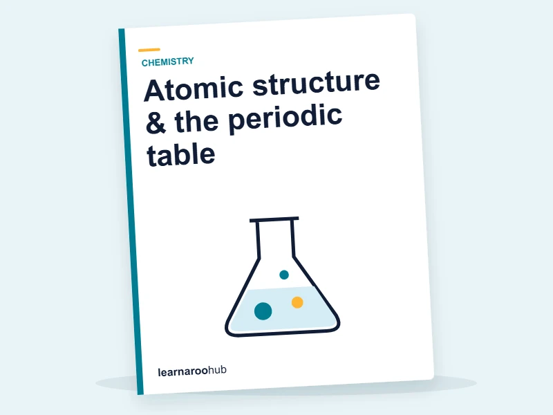 GCSE Chemistry — Module 1: Atomic structure & the periodic table — e-learning module cover