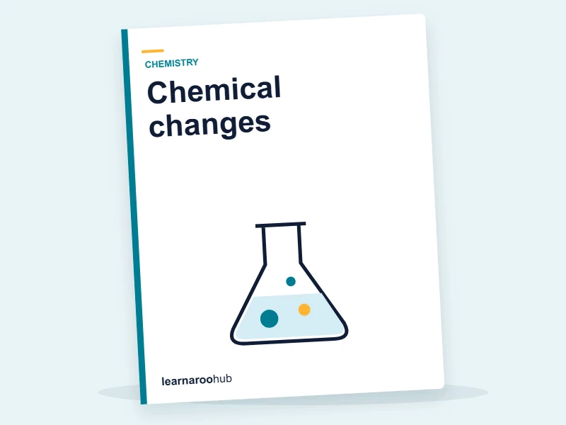 GCSE Chemistry — Module 3: Chemical changes — e-learning module cover
