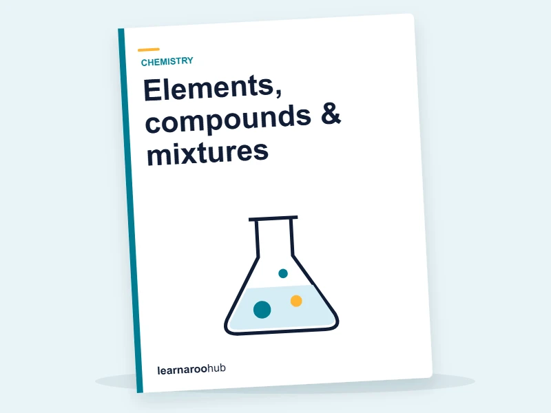 GCSE Chemistry (OCR) — Module 2: Elements, compounds & mixtures — e-learning module cover