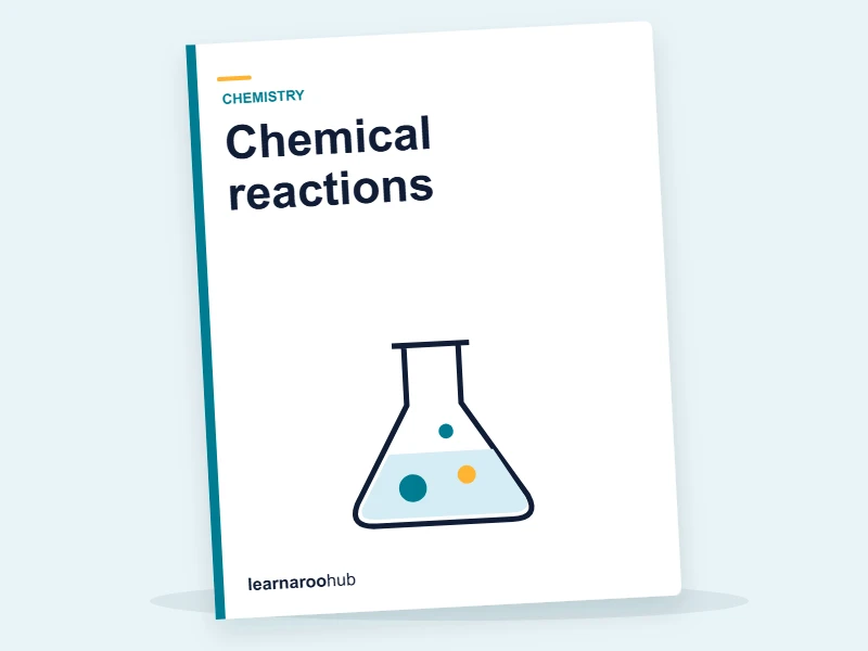 GCSE Chemistry (OCR) — Module 3: Chemical reactions — e-learning module cover