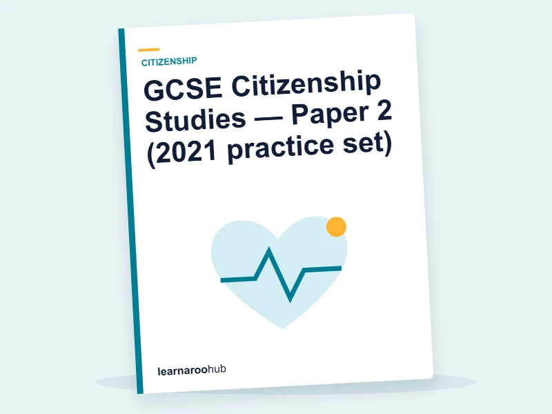 GCSE Citizenship Studies — Paper 2 (2021 practice set) — mock practice paper cover