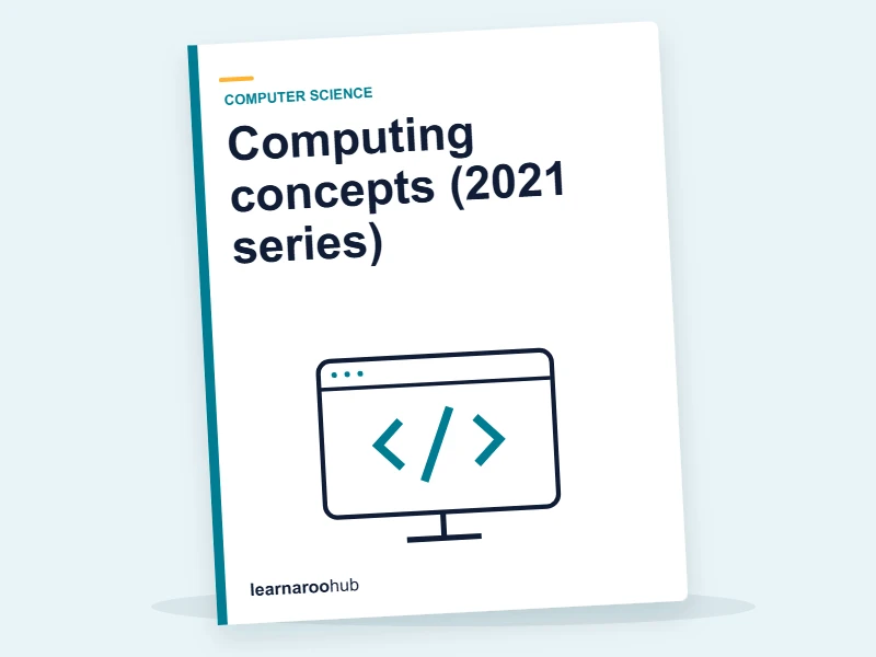 GCSE Computer Science (AQA 8525) — Paper 2: Computing concepts (2021 series) — mock practice paper cover