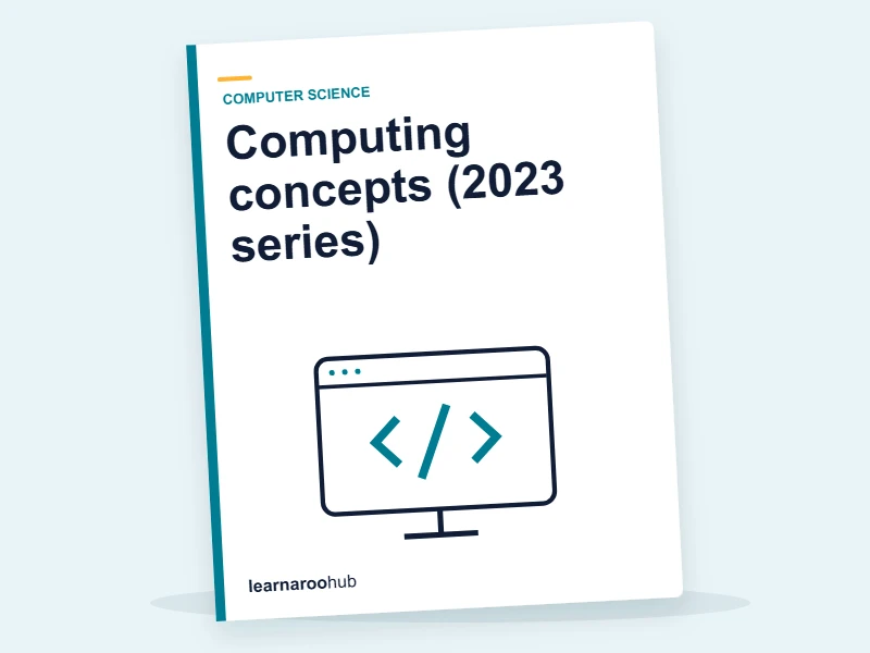 GCSE Computer Science (AQA 8525) — Paper 2: Computing concepts (2023 series) — mock practice paper cover