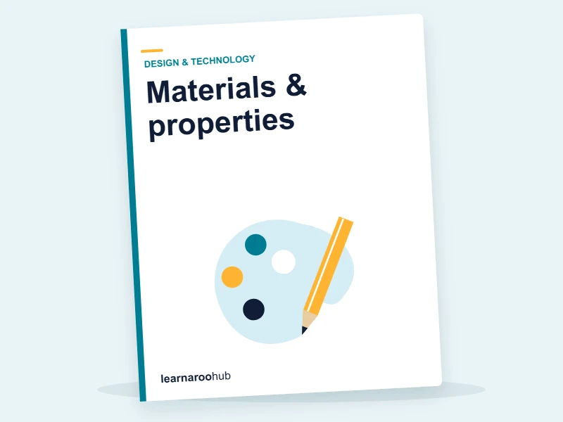 GCSE D&T — Module 2: Materials & properties — e-learning module cover