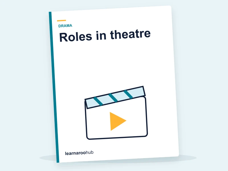 GCSE Drama — Module 4: Roles in theatre — e-learning module cover