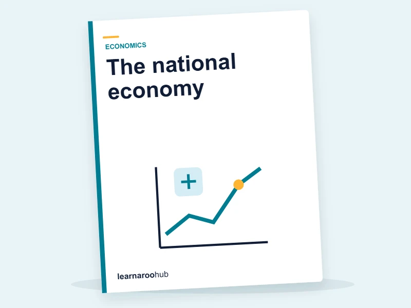 GCSE Economics — Module 5: The national economy — e-learning module cover
