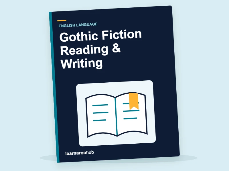 GCSE English Language: Gothic Fiction Reading & Writing — activity book cover