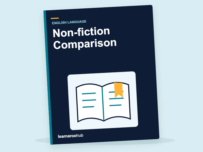 GCSE English Language Paper 2: Non-fiction Comparison — activity book cover