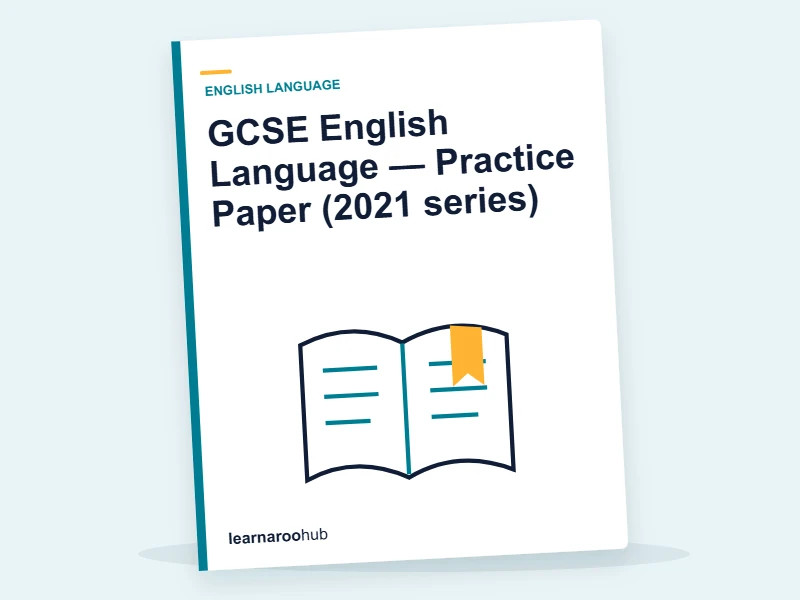 GCSE English Language — Practice Paper (2021 series) — mock practice paper cover