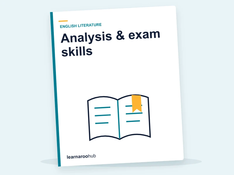 GCSE English Literature — Module 6: Analysis & exam skills — e-learning module cover