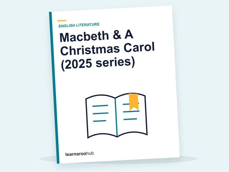 GCSE English Literature — Practice Paper 1: Macbeth & A Christmas Carol (2025 series) — mock practice paper cover