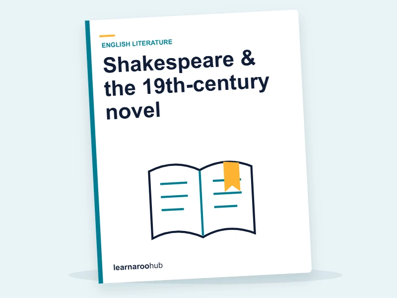 GCSE English — Module 6: Shakespeare & the 19th-century novel — e-learning module cover