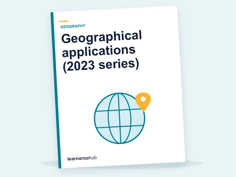 GCSE Geography (AQA 8035) — Paper 3: Geographical applications (2023 series) — mock practice paper cover