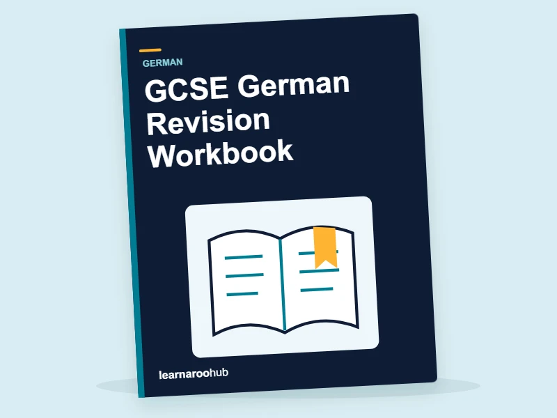 GCSE German Revision Workbook — activity book cover