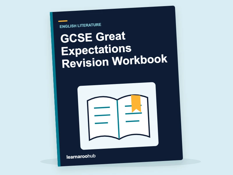 GCSE Great Expectations Revision Workbook — activity book cover