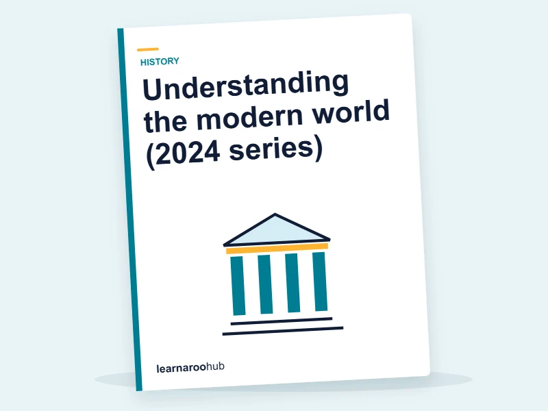GCSE History (AQA 8145) — Paper 1: Understanding the modern world (2024 series) — mock practice paper cover